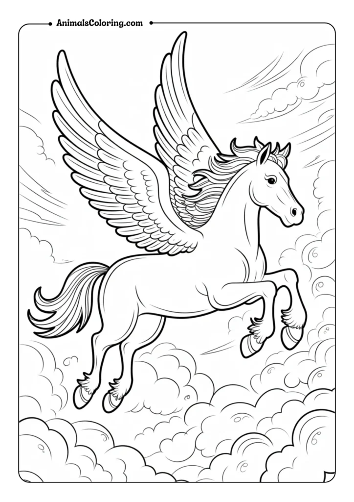 Pegasus horse