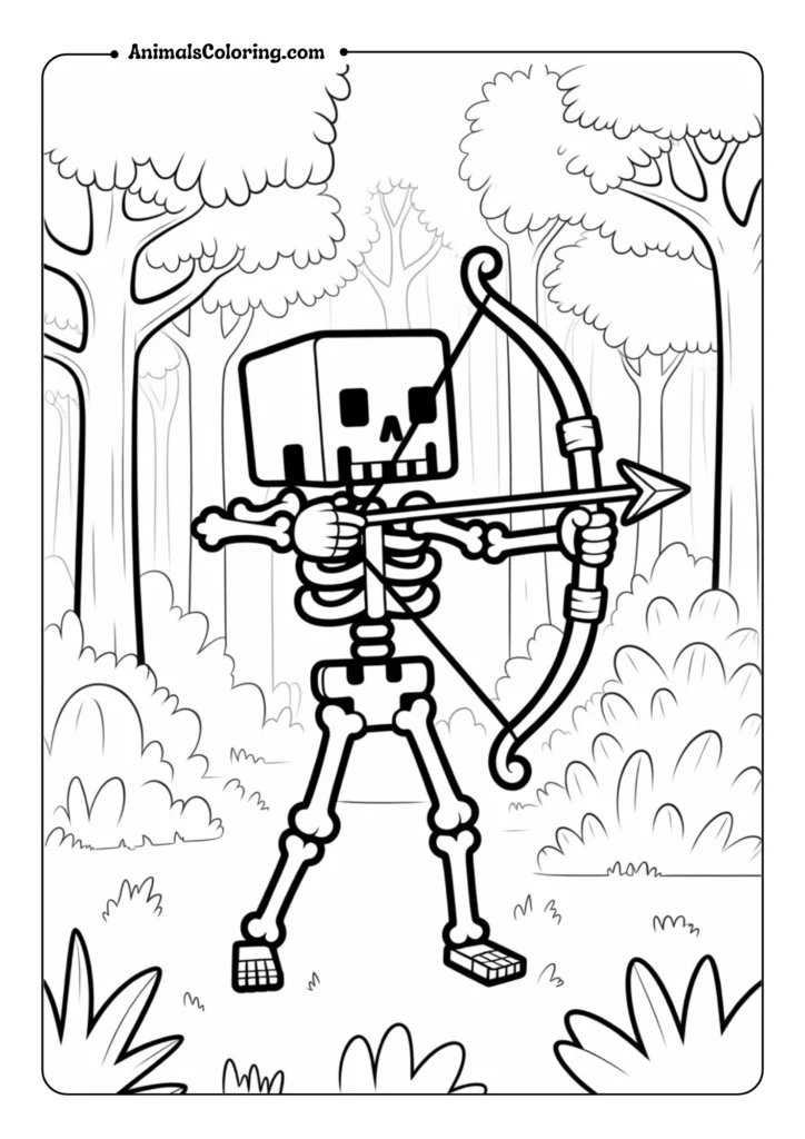 Skeleton archer
