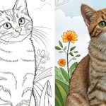 Cat Coloring Pages