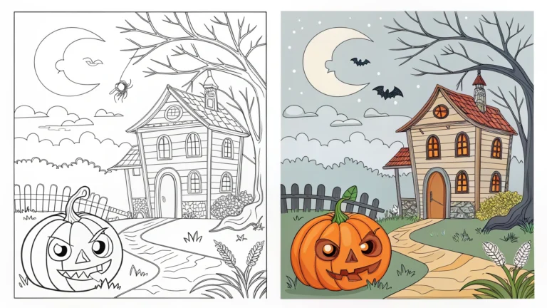 Halloween Coloring Pages